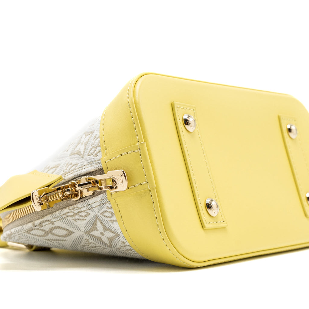 LOUIS VUITTON SINCE 1854 ALMA BB JAUNE GHW
