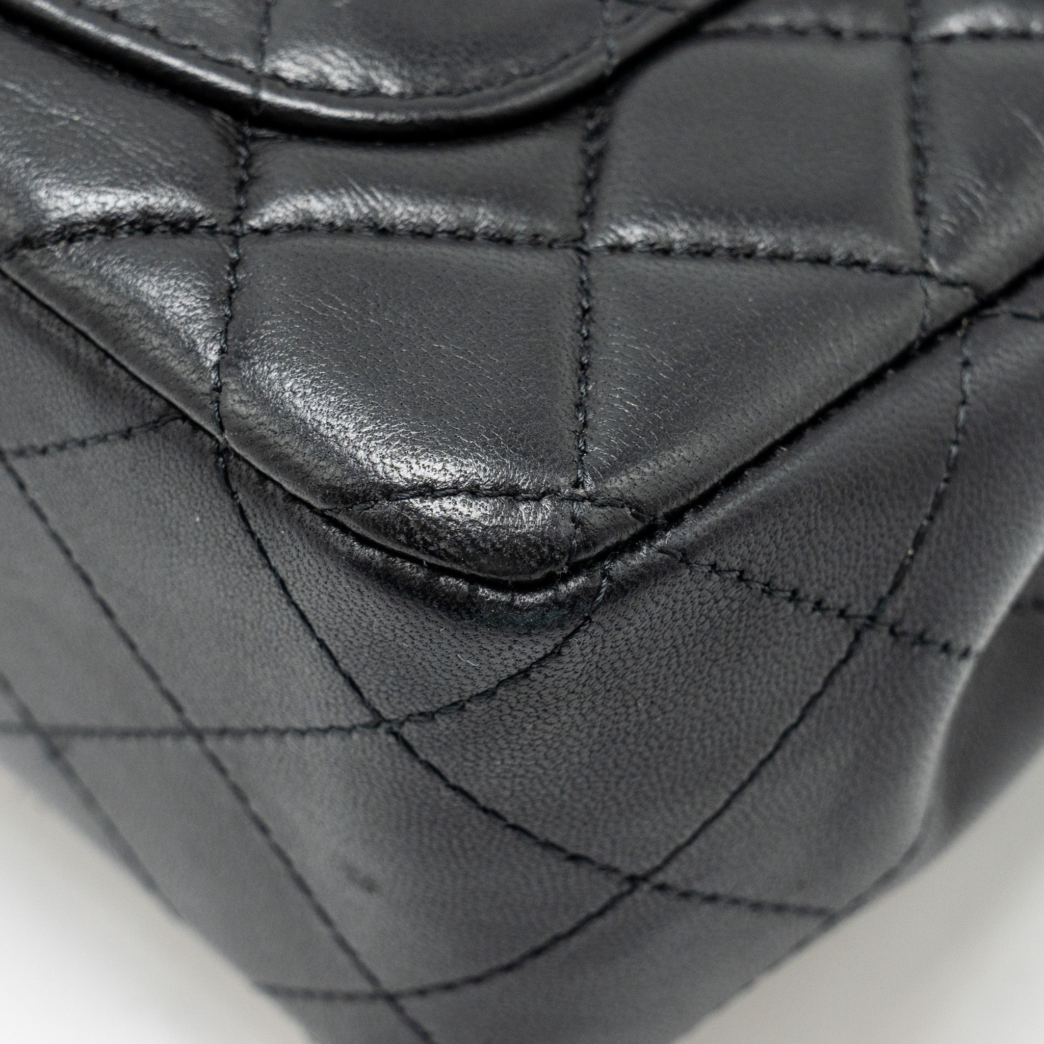 CHANEL EGYPTIAN AMULET MINI RECTANGULAR FLAP BAG LAMBSKIN BLACK GHW