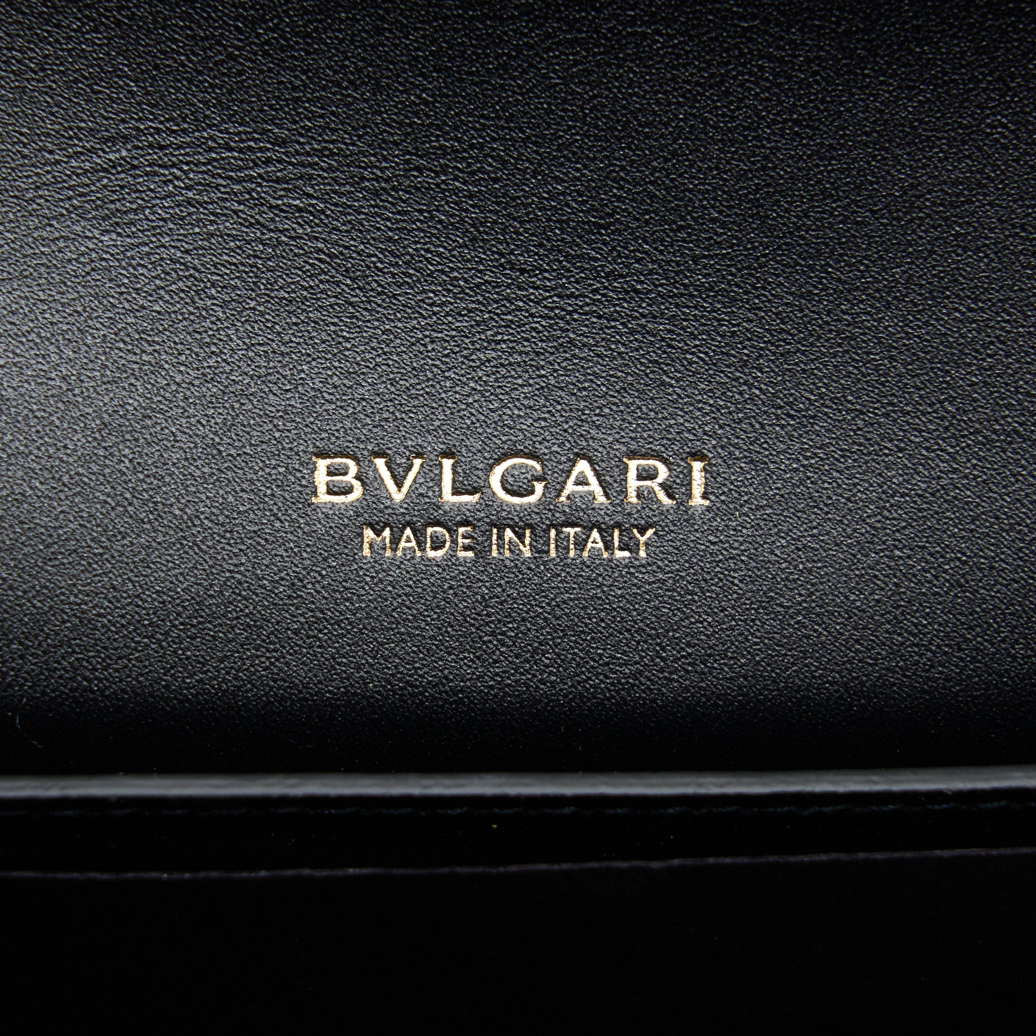 BVLGARI SERPENTI FOREVER CHAIN WALLET PATENT DARK PINK