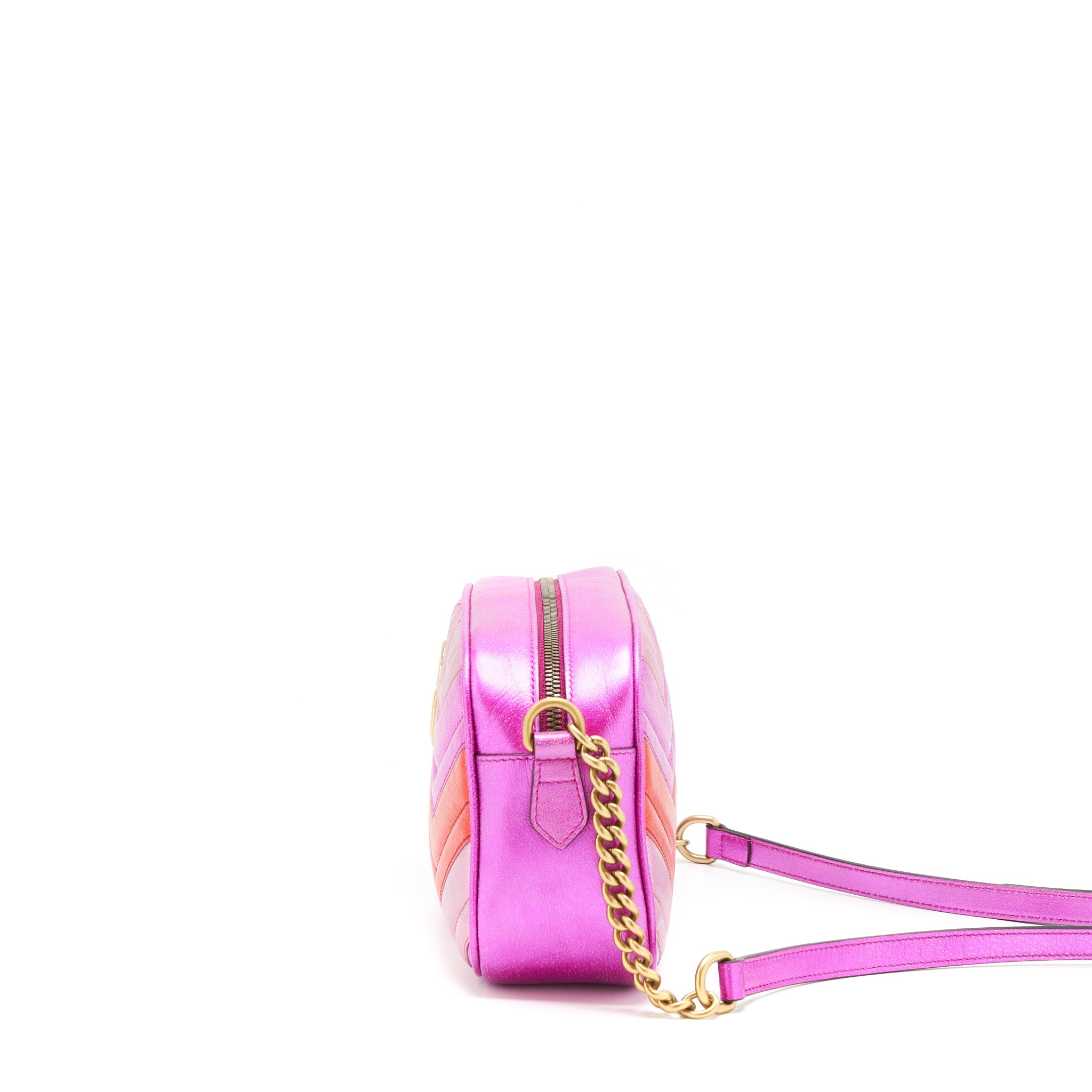 GUCCI GG MARMONT MATELASSÉ SMALL SHOULDER BAG MULTICOLOUR