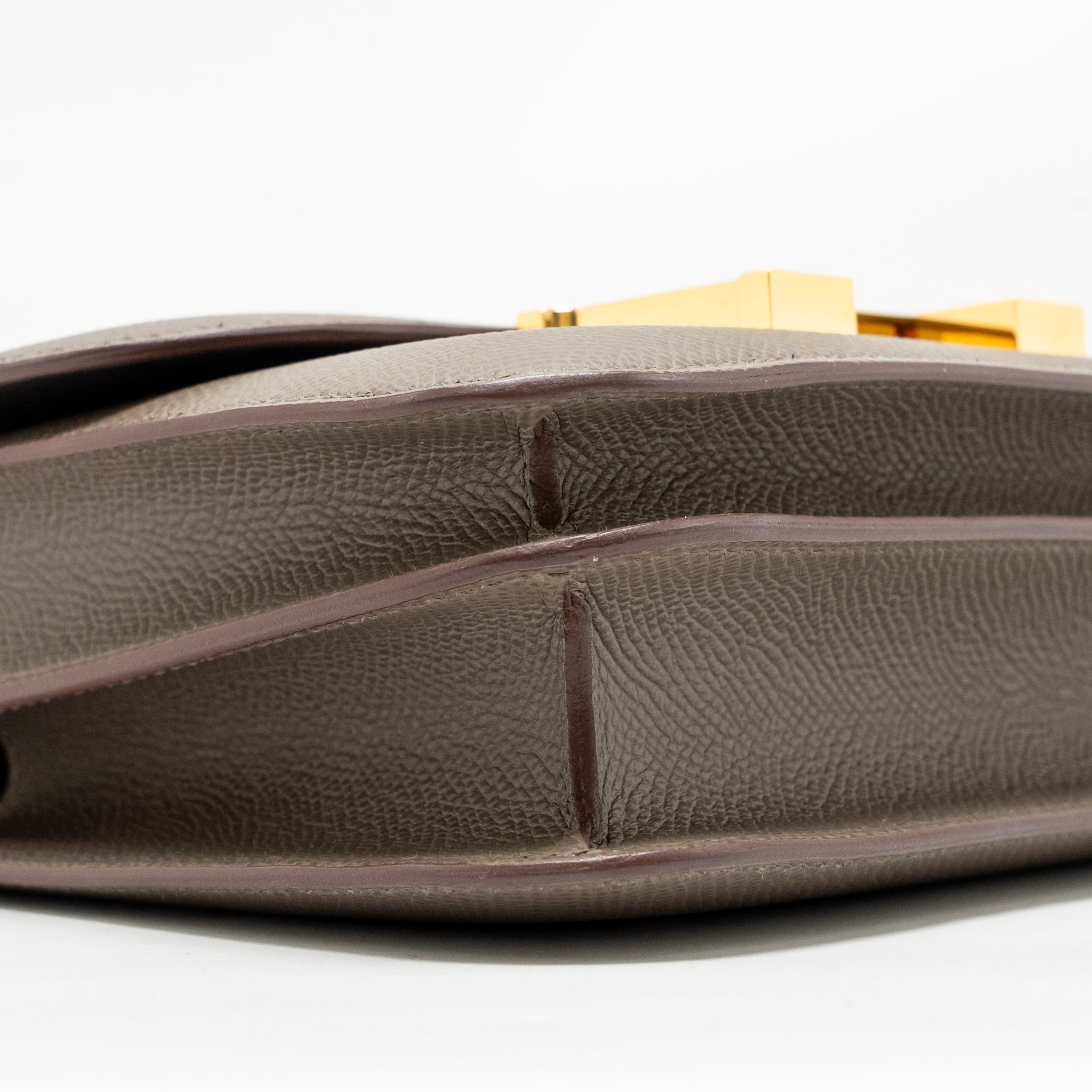 HERMES MINI CONSTANCE EPSOM GRIS ETAIN GHW