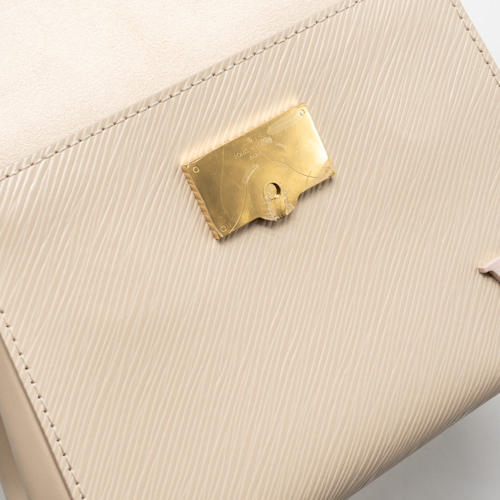 LOUIS VUITTON CLUNNY MINI EPI CREAM WHITE/MULTICOLOUR STRAP SHW