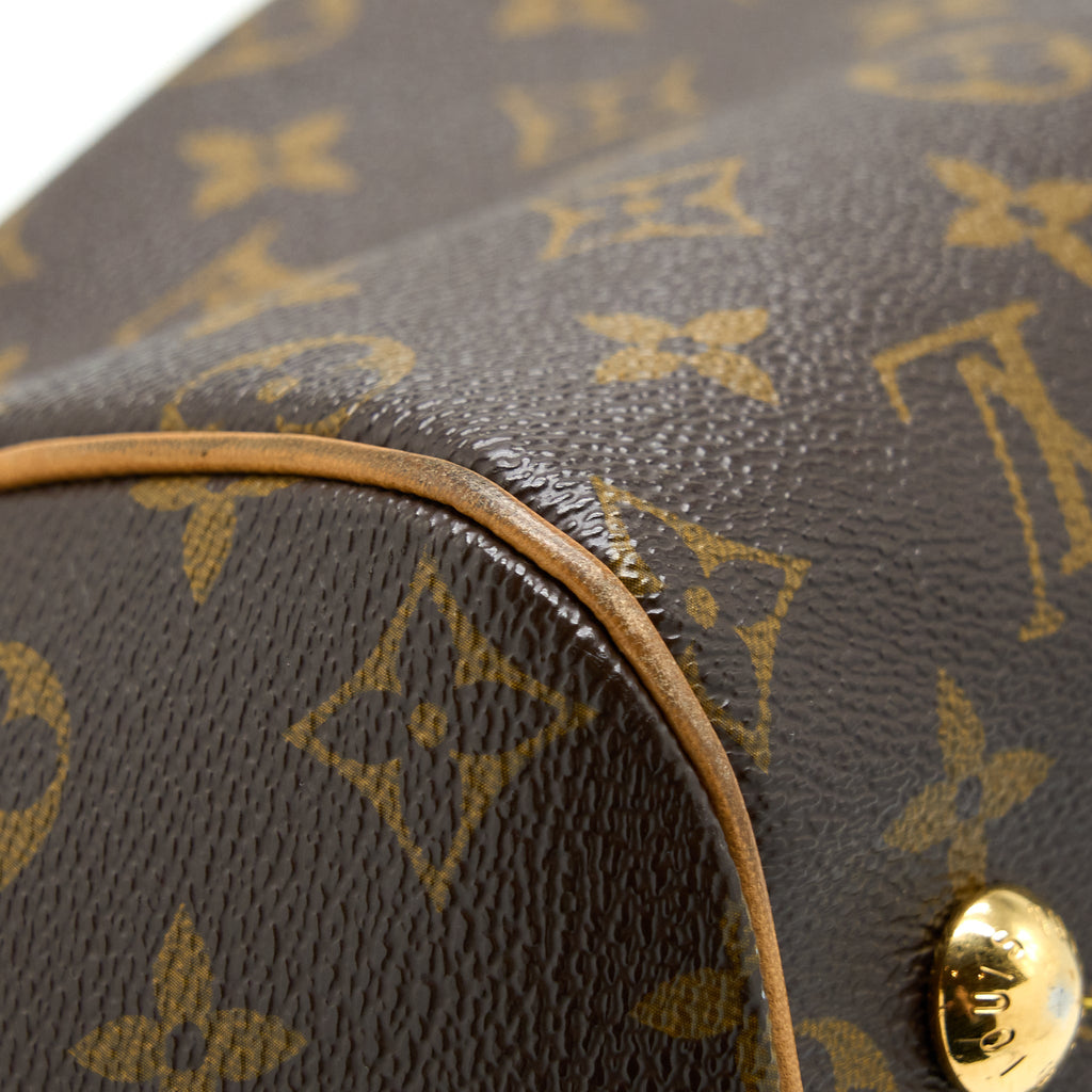 LOUIS VUITTON VINTAGE SHOULDER BAG MONOGRAM CANVAS GHW