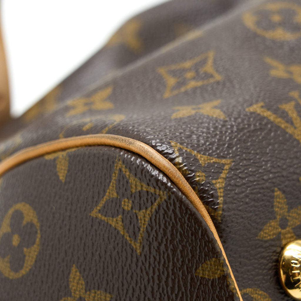 LOUIS VUITTON VINTAGE SHOULDER BAG MONOGRAM CANVAS GHW