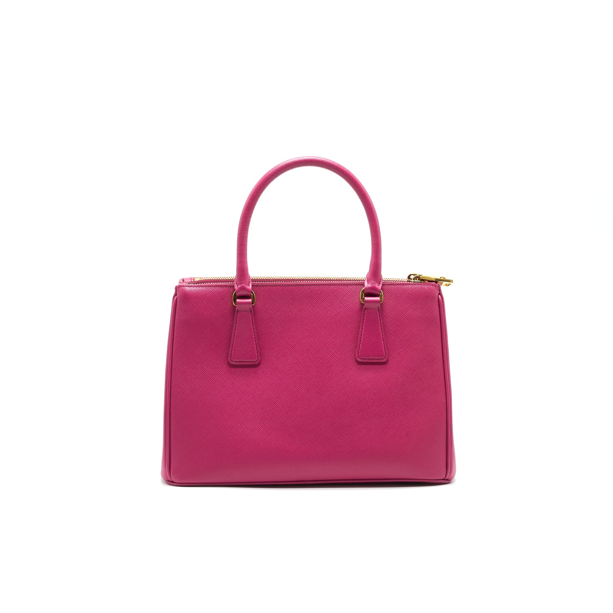 PRADA SAFFIANO TOTE BAG DARK PINK