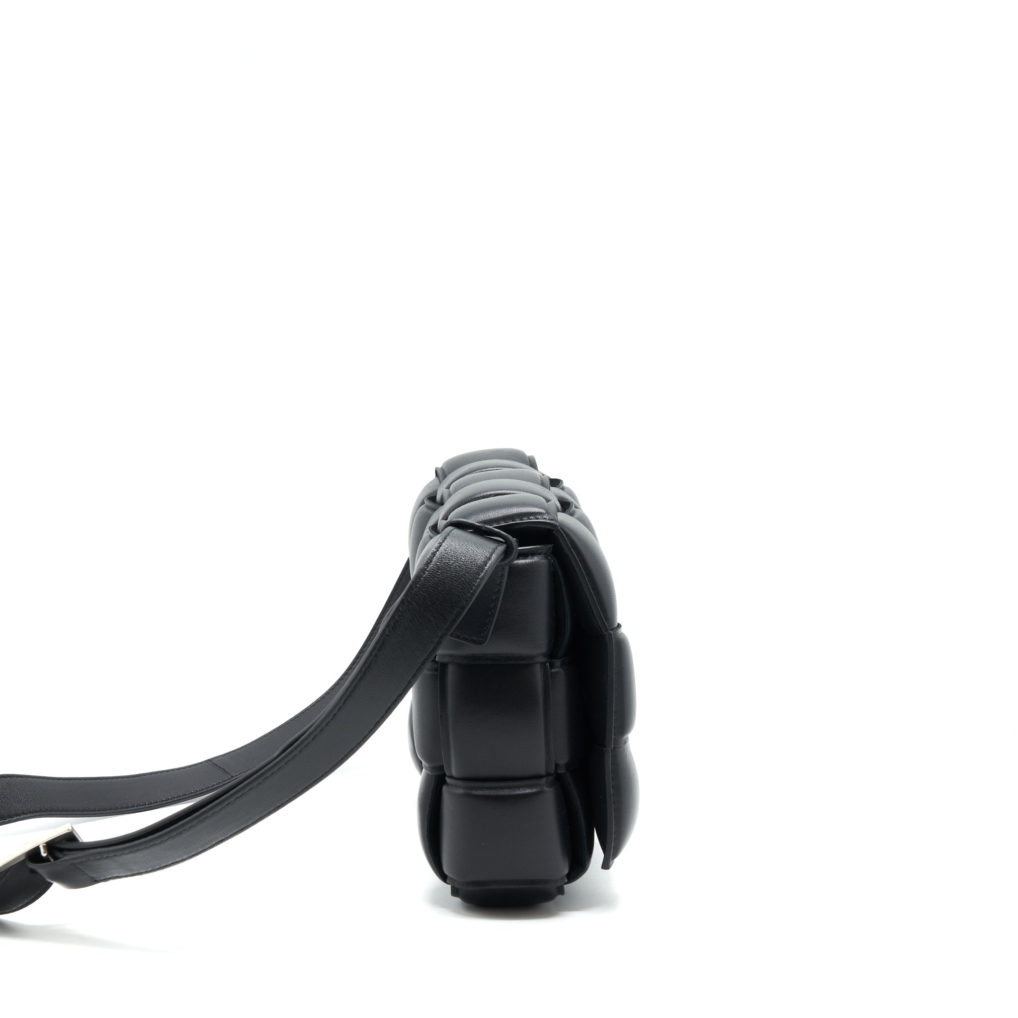 BOTTEGA VENETA PADDED CASSETTE BLACK SHW