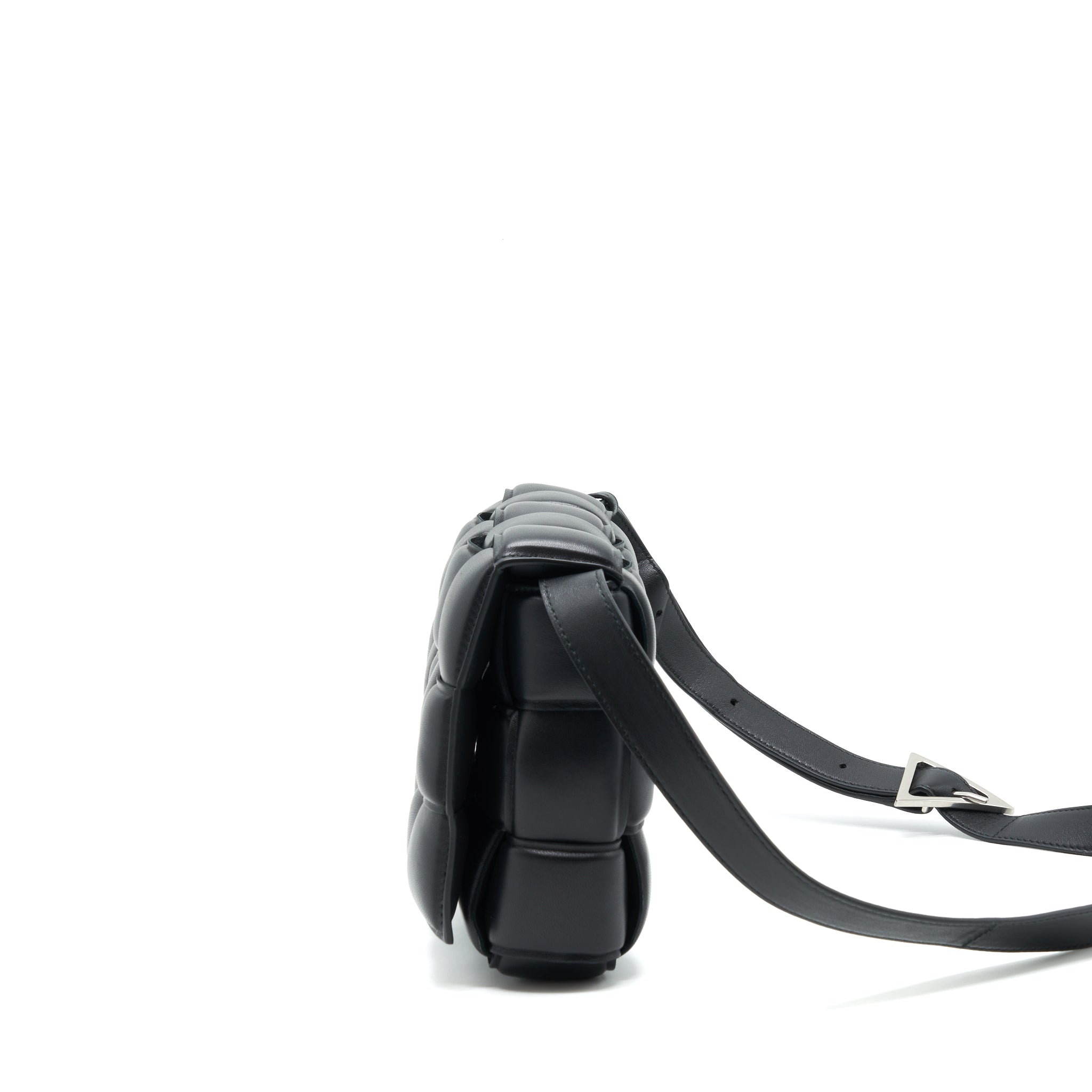 BOTTEGA VENETA PADDED CASSETTE BLACK SHW