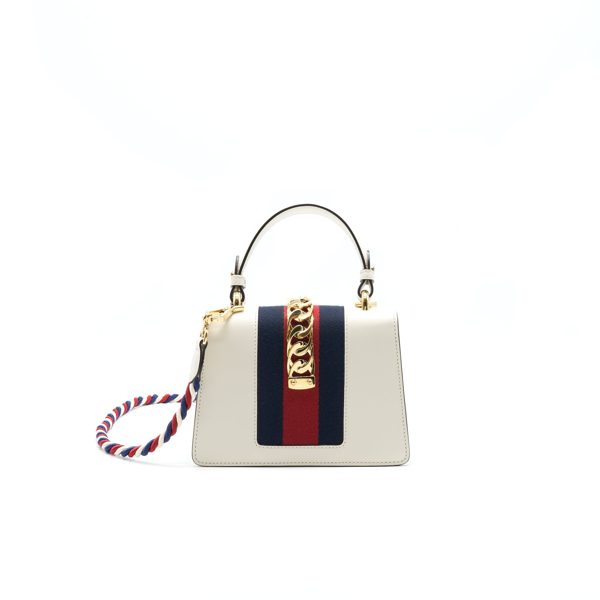 GUCCI MINI SYLVIE BAG WITH TOP HANDLE