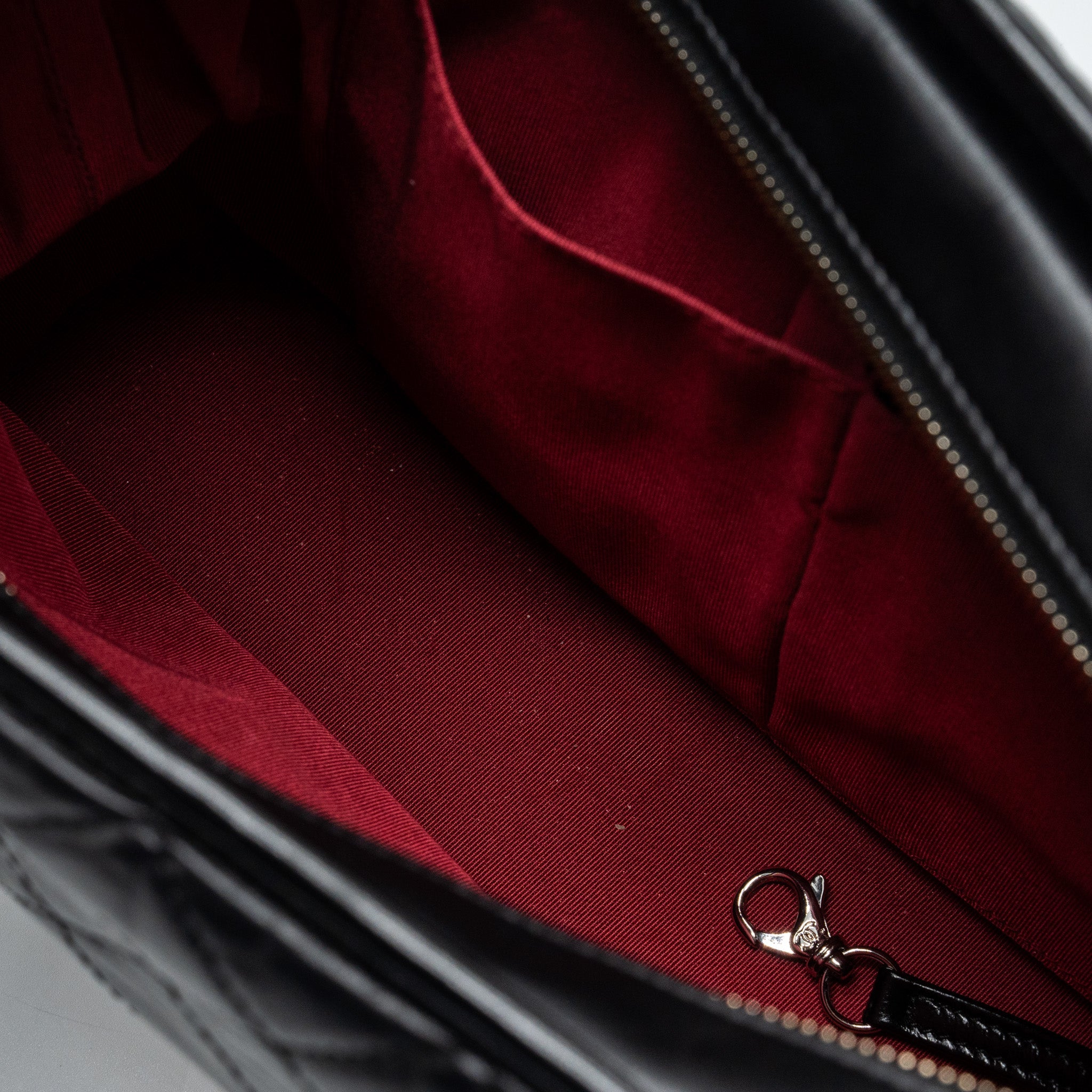 CHANEL LARGE GABRIELLE HOBO BAG  AGED CALFSKIN BLACK MULTICOLOUR HARDWARE