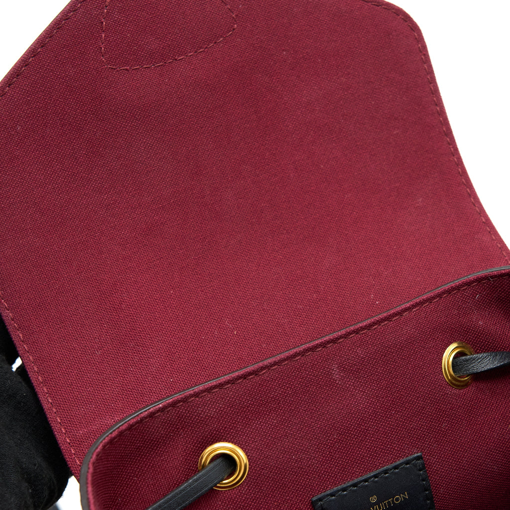 LOUIS VUITTON MONTSOURIS PM BACKPACK MONOGRAM CANVAS/LEATHER GHW (NEW VERSION)