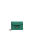 GUCCI MINI DIONYSUS WALLET ON CHAIN GREEN MULTICOLOUR HARDWARE