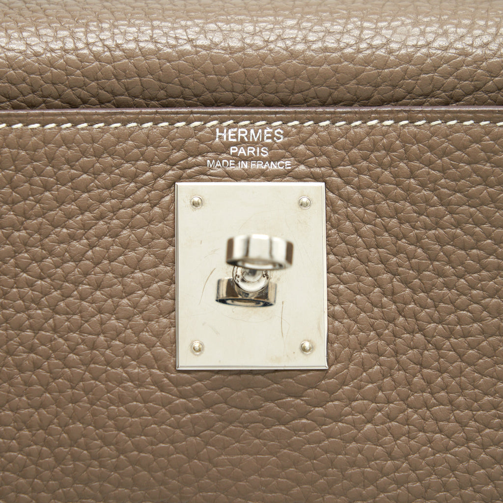 HERMES KELLY 28 FJORD ETOUPE SHW