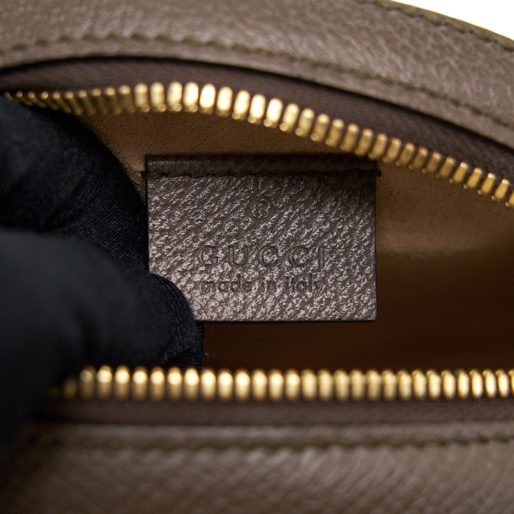 GUCCI OPHIDIA CROSSBODY ROUND BAG GHW