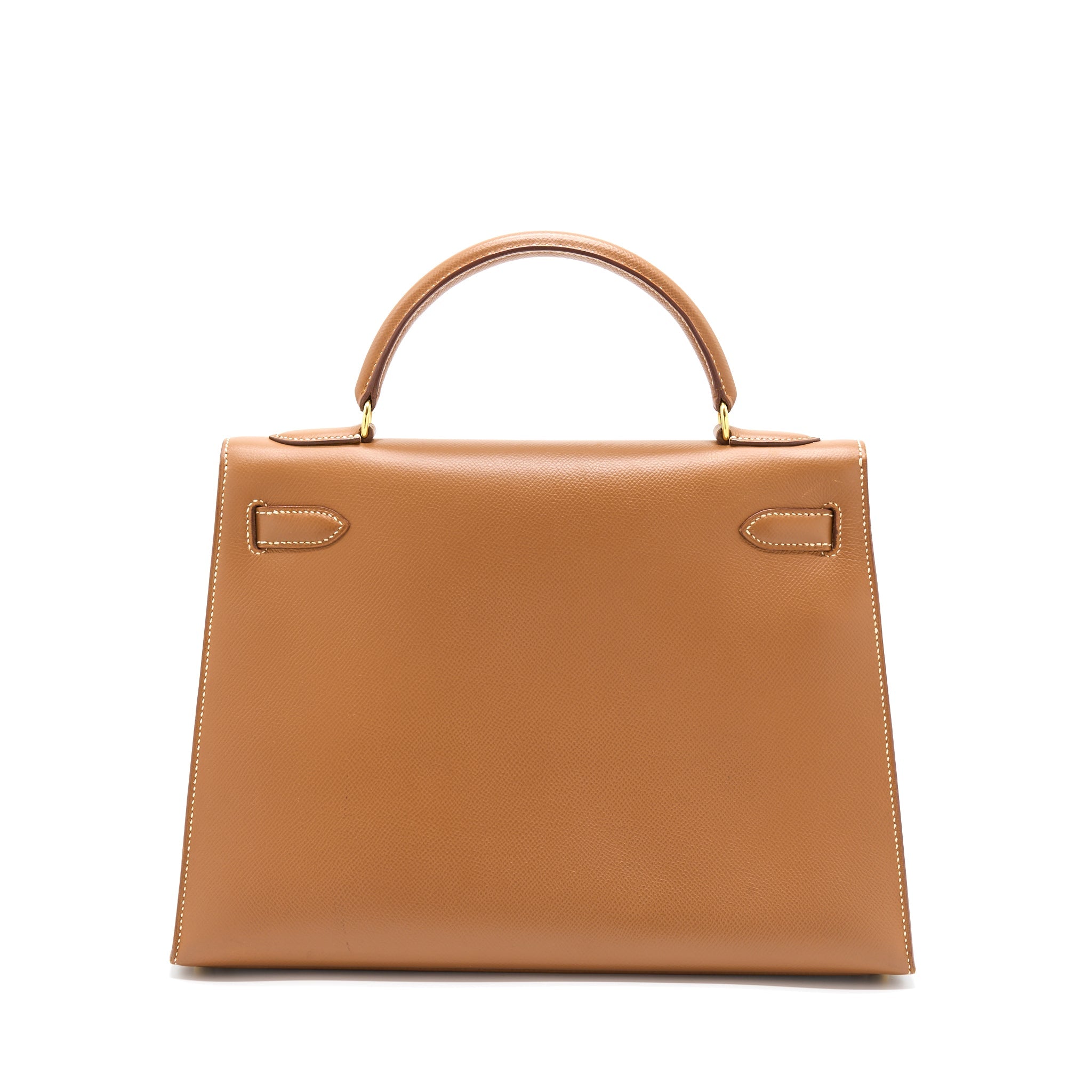HERMES KELLY 32 SELLIER EPSOM GOLD GHW