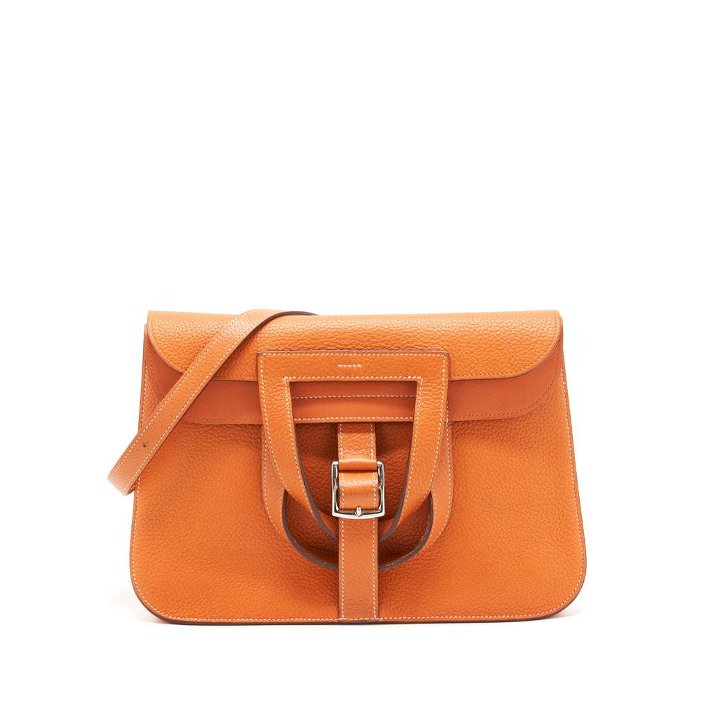 HERMES HALZAN 31 CLEMENCE ORANGE SHW