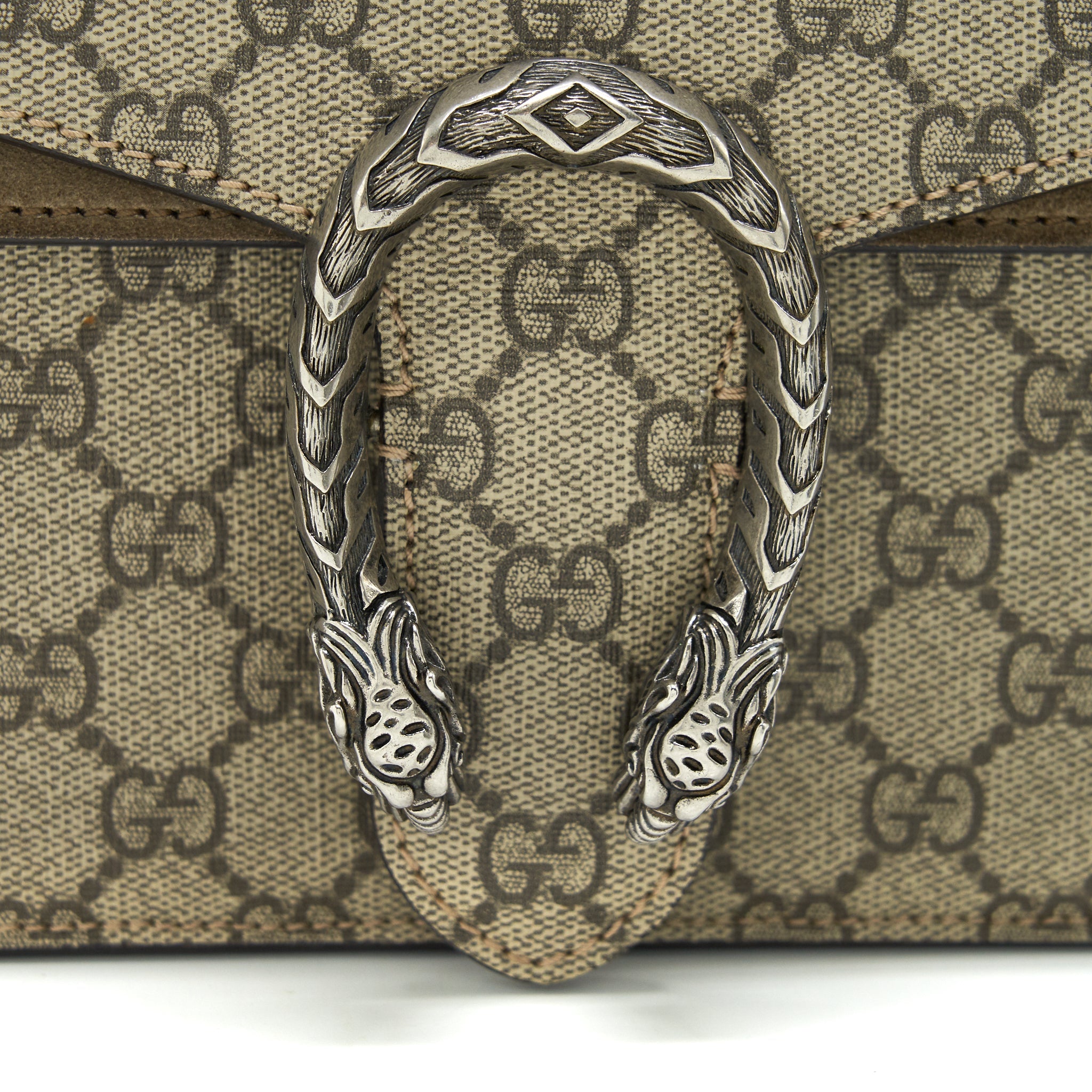 GUCCI SMALL DIONYSUS GG SHOULDER BAG BEIGE