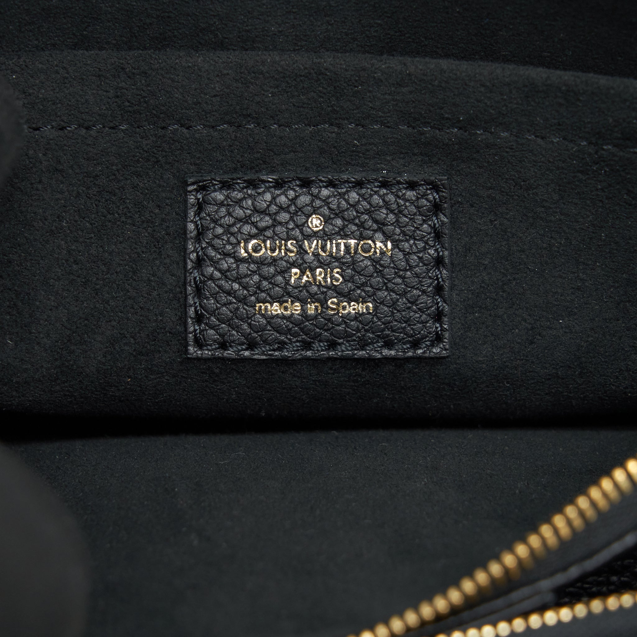 LOUIS VUITTON MULTI POCHETTE MONOGRAM EMPREINTE BLACK GHW