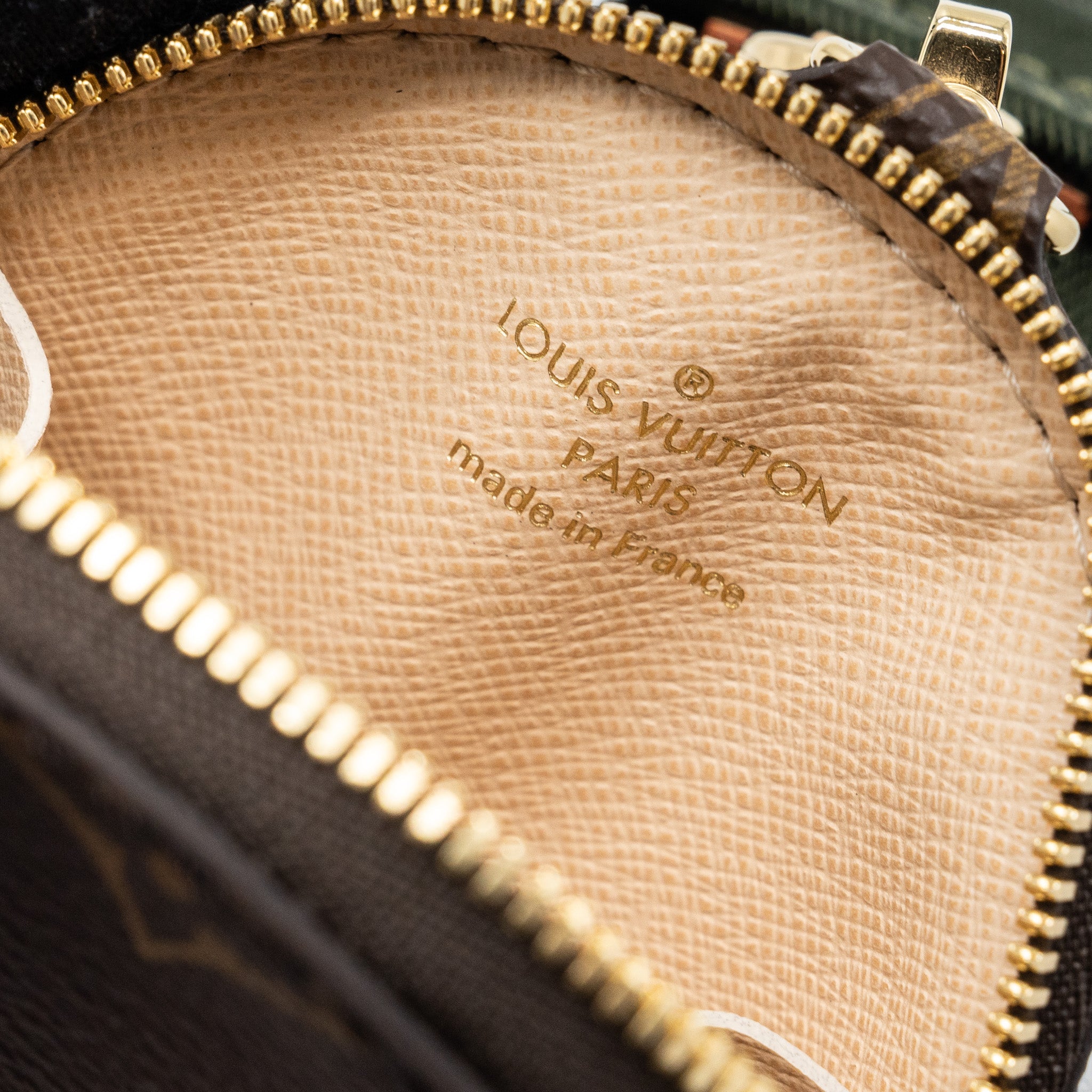 LOUIS VUITTON MULTI POCHETTE MONOGRAM CANVAS KHAKI STRAP GHW