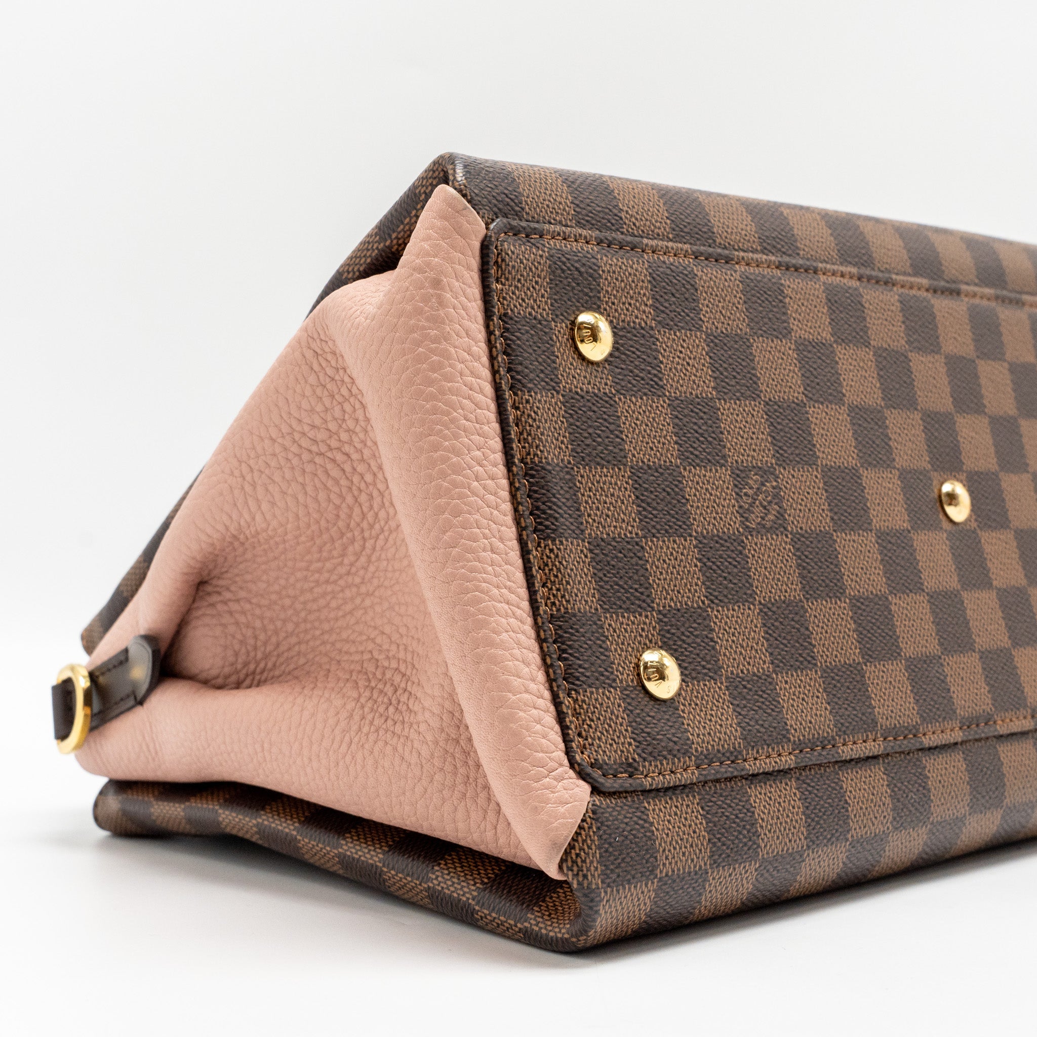 LOUIS VUITTON NORMANDY TOTE BAG DAMIER EBENE CANVAS MAGNOLIA GHW