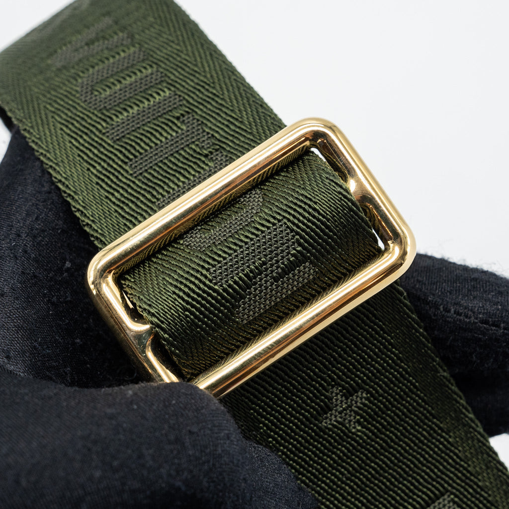 LOUIS VUITTON MULTI POCHETTE MONOGRAM CANVAS KHAKI STRAP GHW