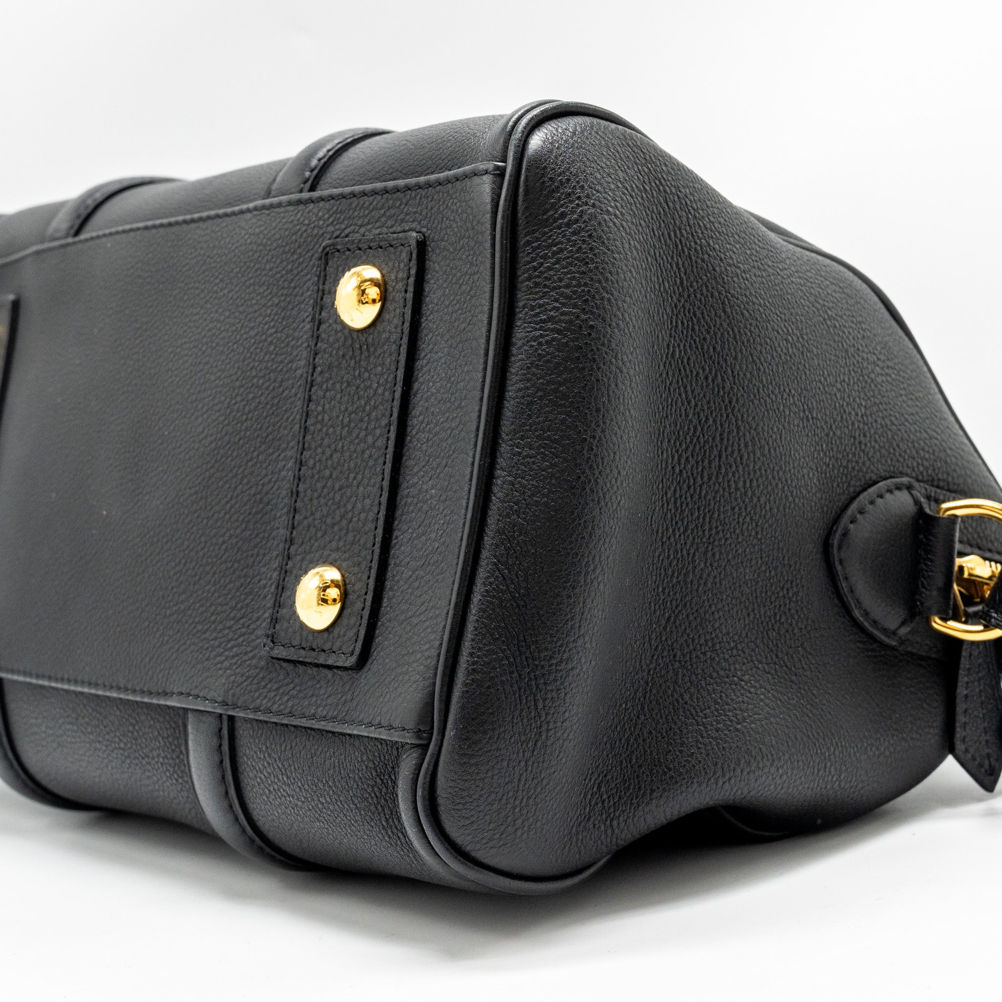 LOUIS VUITTON PARNASSEA SOFIA COPPOLA BAG PM CALFSKIN BLACK GHW