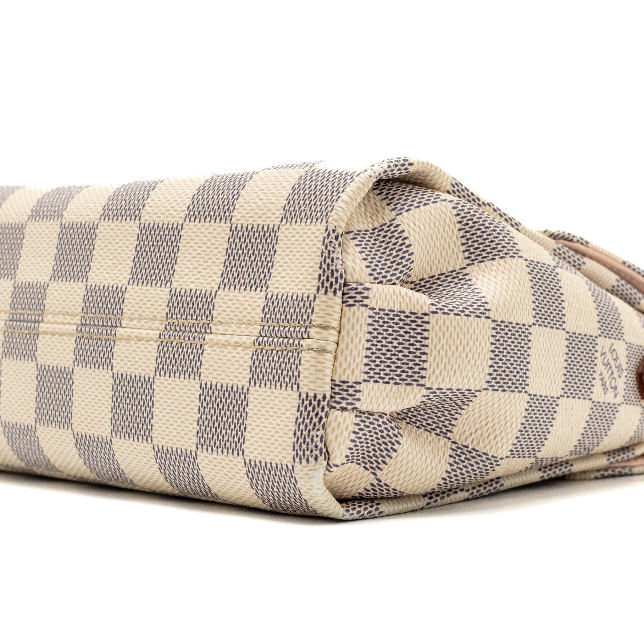 LOUIS VUITTON CROISETTE DAMIER AZUR CANVAS GHW