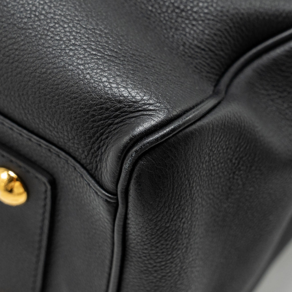 LOUIS VUITTON PARNASSEA SOFIA COPPOLA BAG PM CALFSKIN BLACK GHW