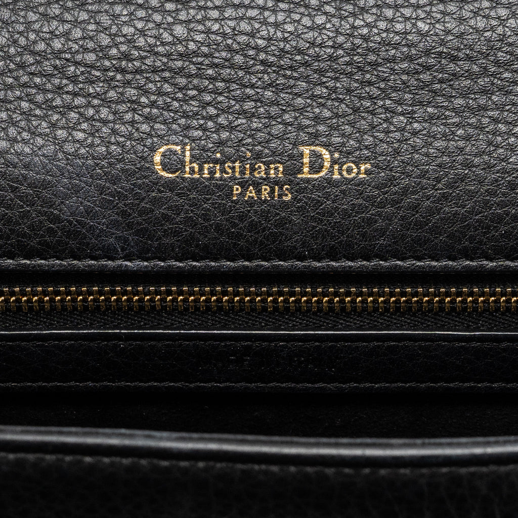 DIOR DIORAMA BAG CALFSKIN BLACK LGHW