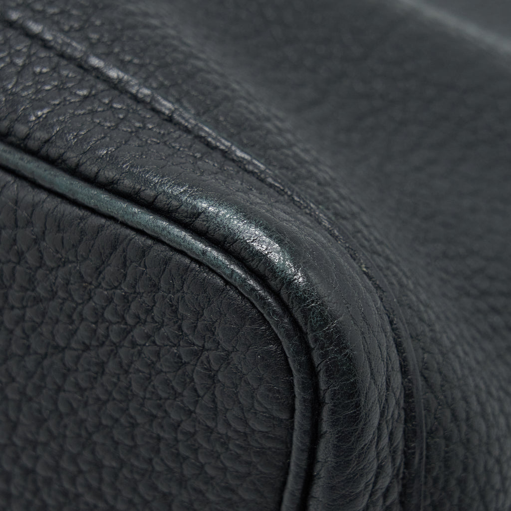 HERMES GARDEN PARTY 36 BLACK SHW
