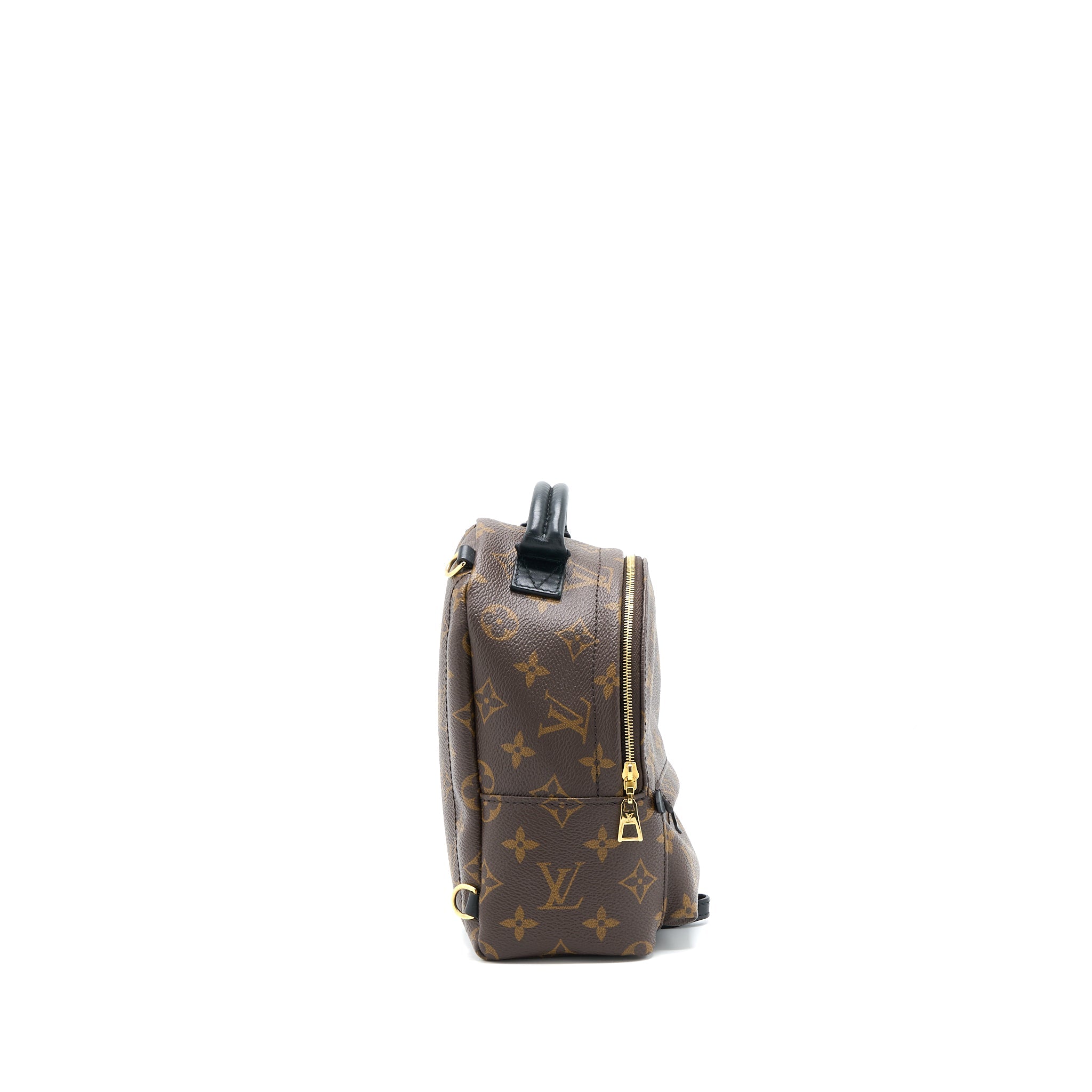 LOUIS VUITTON MINI PALM SPRING BACKPACK MONOGRAM CANVAS GHW (NEW VERSION)