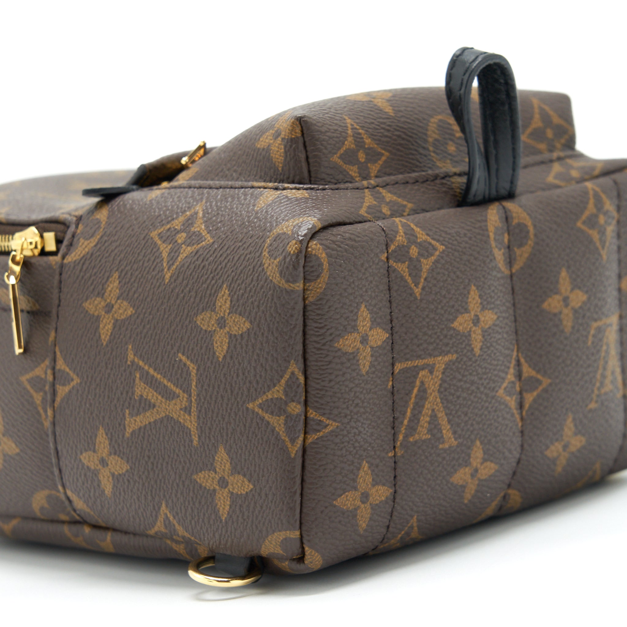 LOUIS VUITTON PALM SPRING MINI BACKPACK MONOGRAM CANVAS NEW ZIPPER