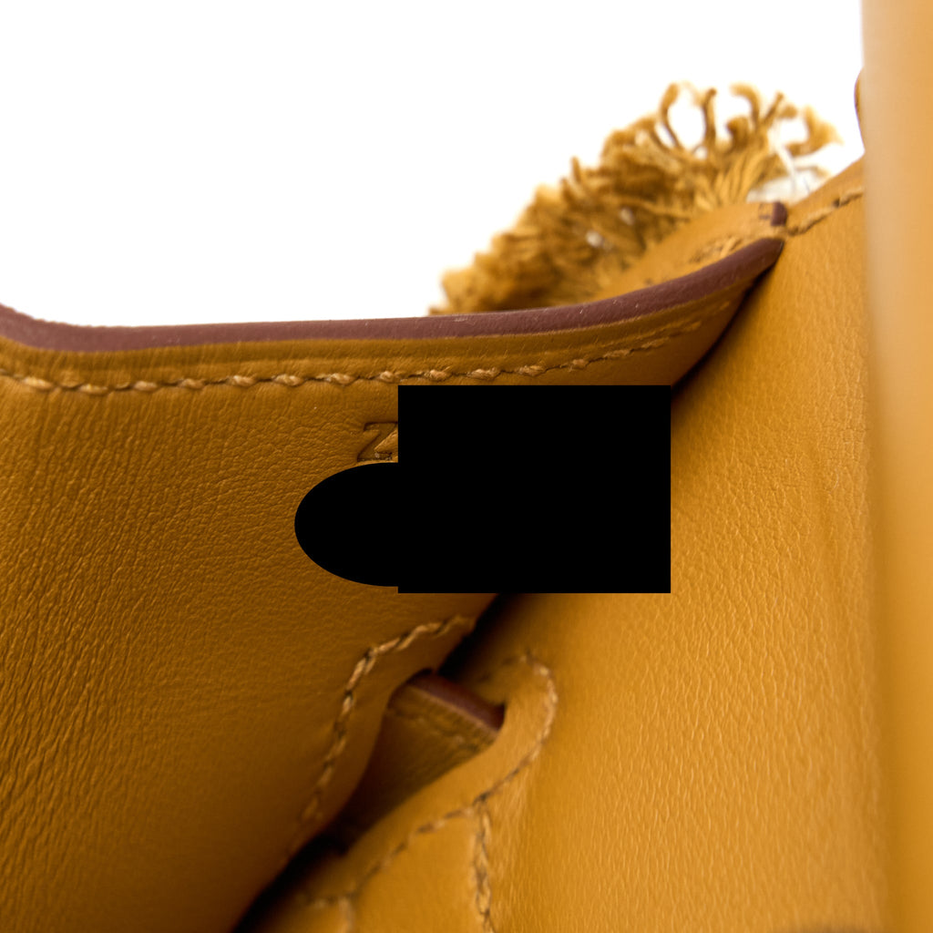 HERMES BIRKIN 35 FRAY FRAY SWIFT/TOILE H CANVAS SESAME SHW