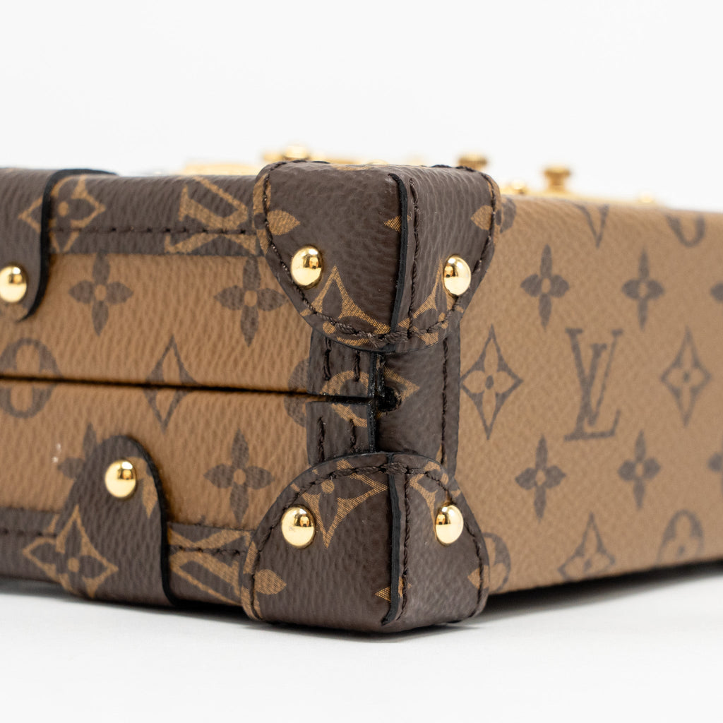 LOUIS VUITTON PETIT MALLE MONOGRAM REVERSE CANVAS GHW