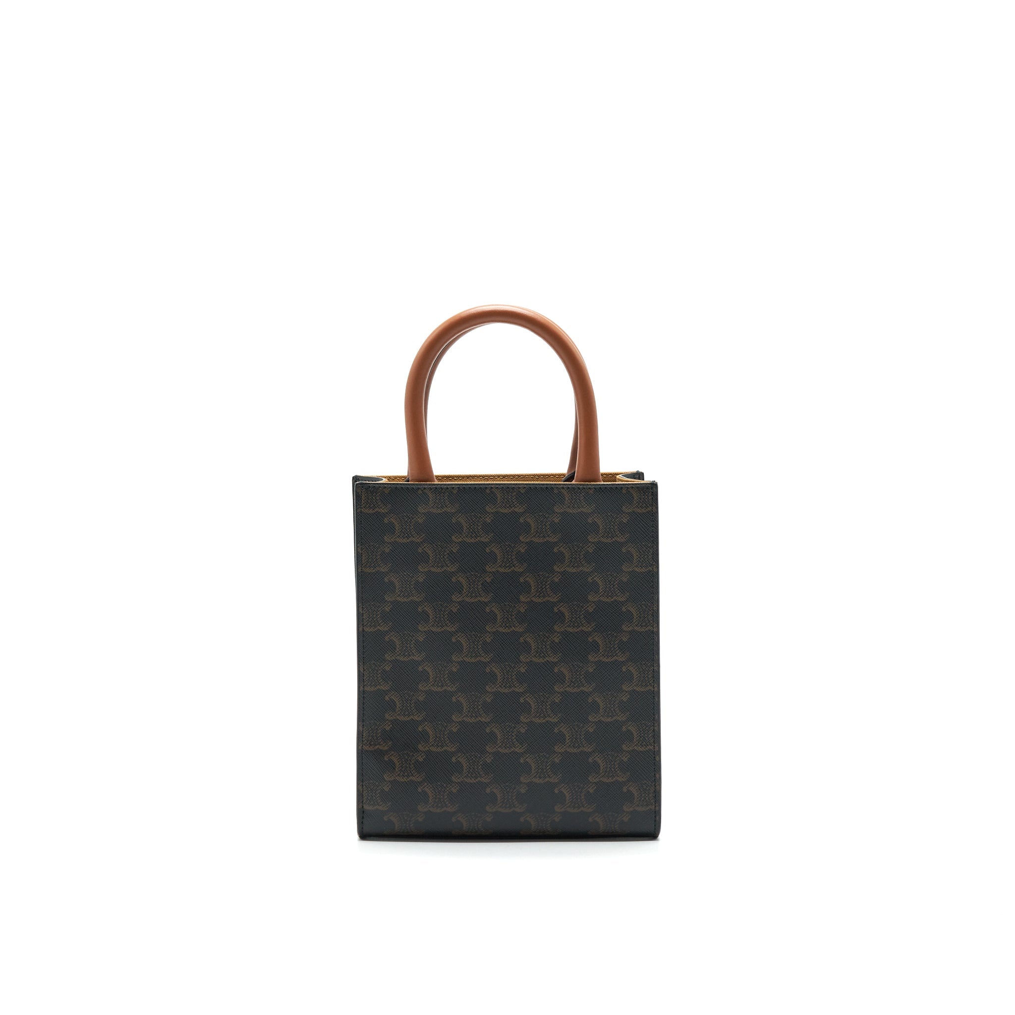 CELINE MINI VERTICAL CABAS IN TRIOMPHE CANVAS