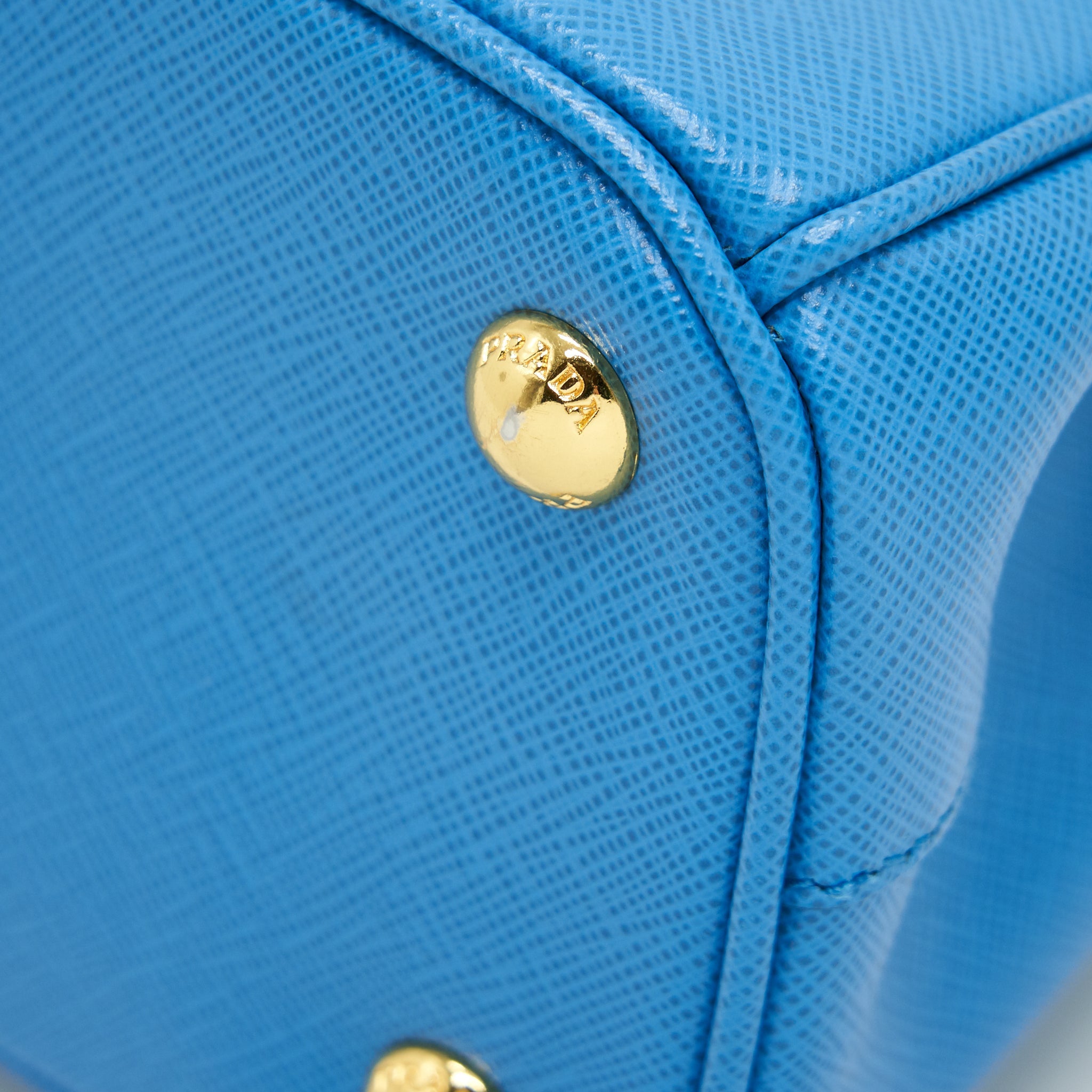 PRADA GALLERIA TOTE BAG LAKE BLUE
