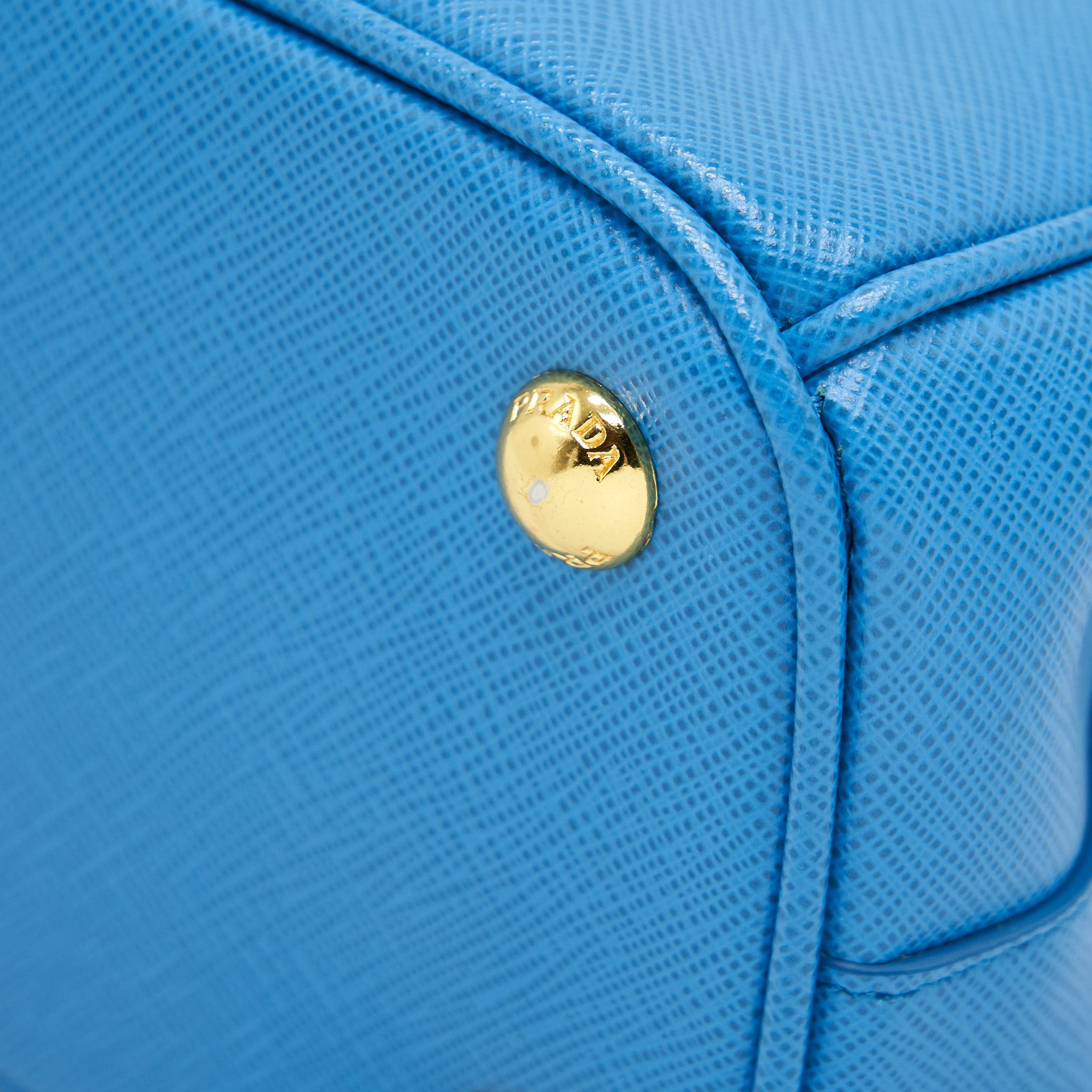 PRADA GALLERIA TOTE BAG LAKE BLUE