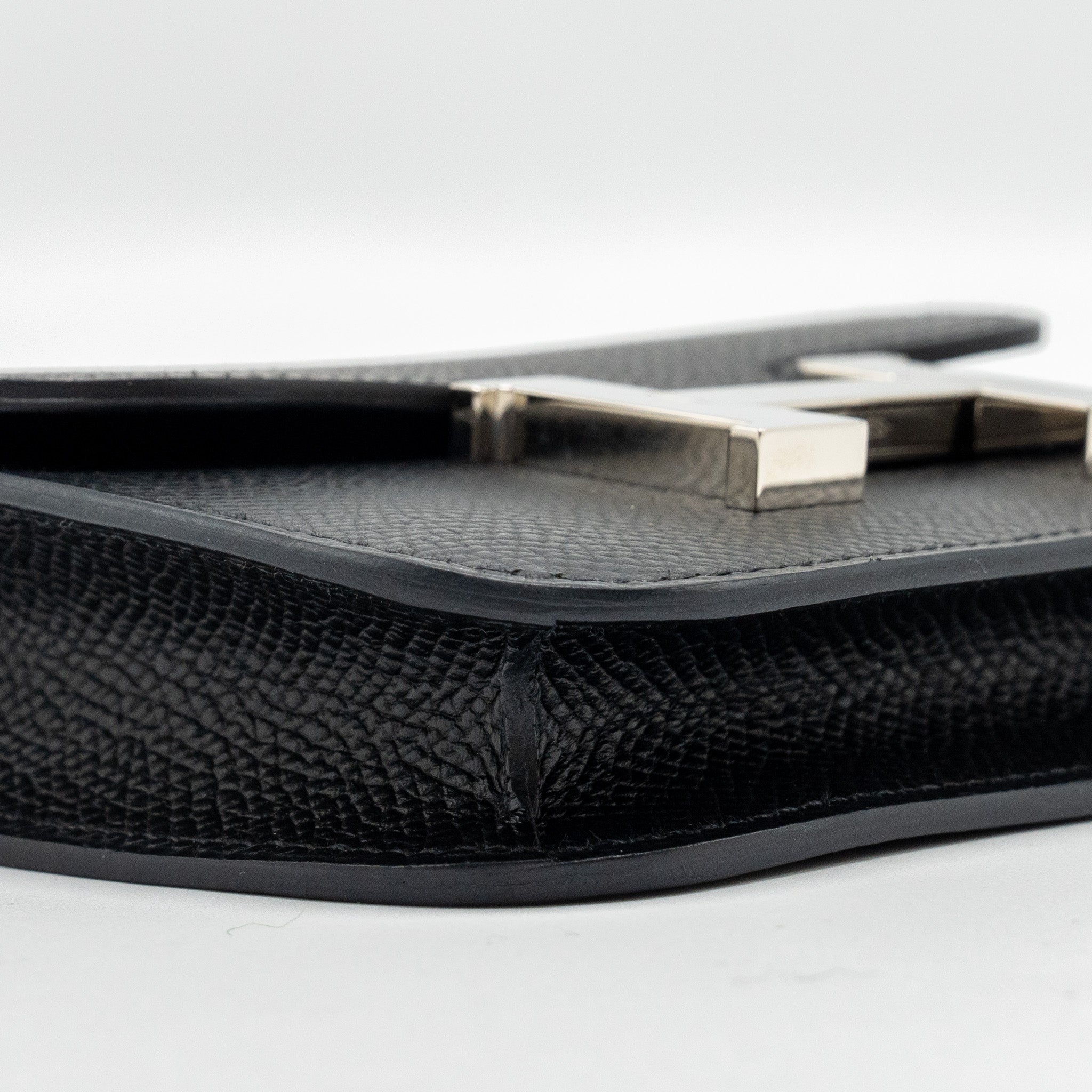 HERMES CONSTANCE SLIM EPSOM BLACK SHW