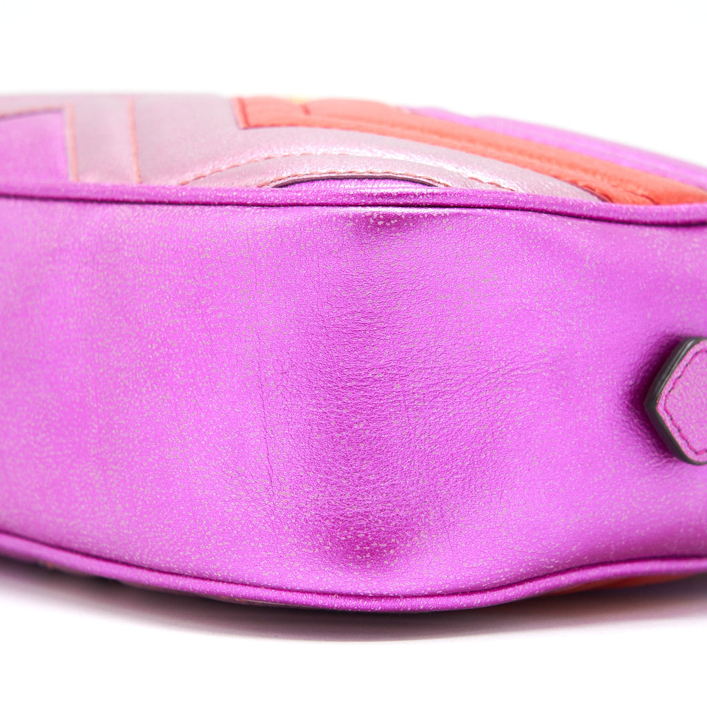 GUCCI GG MARMONT MATELASSÉ SMALL SHOULDER BAG MULTICOLOUR