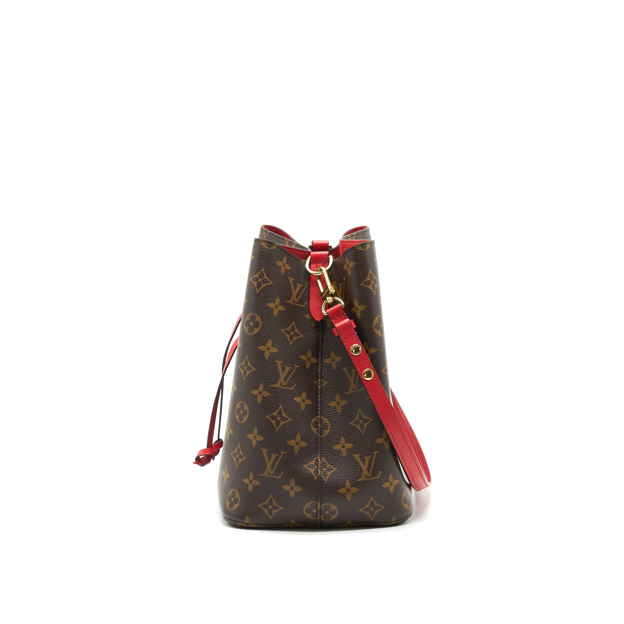 LOUIS VUITTON NEO NOE MONOGRAM CANVAS RED