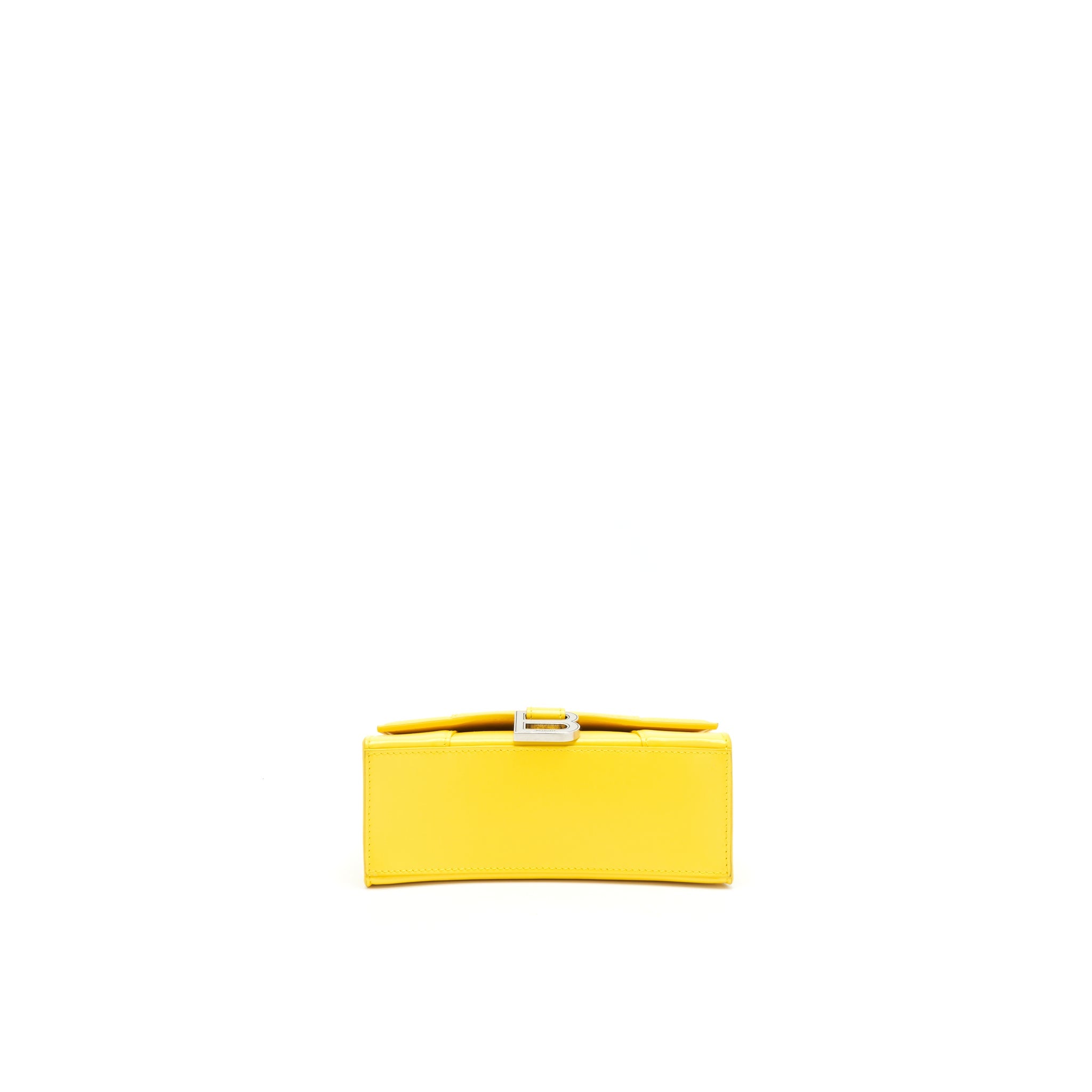 BALENCIAGA HOURGLASS XS TOP HANDLE YELLOW