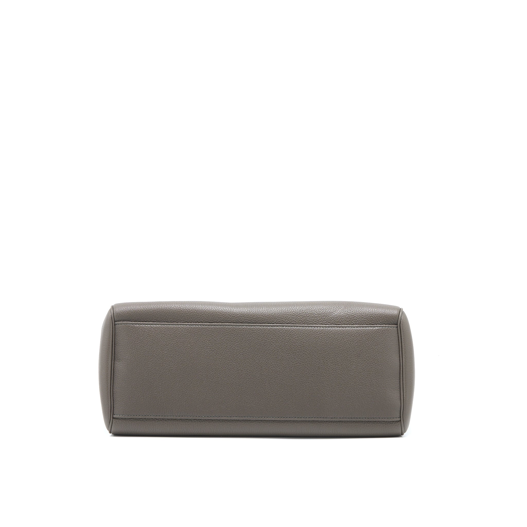 CELINE MEDIUM SOFT 16 BAG GRAINED CALFSKIN DARK GREY GHW