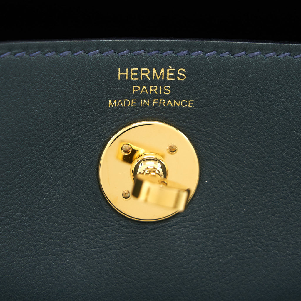 HERMES MINI LINDY SWIFT V0 VEAU ROUSSEAU GHW