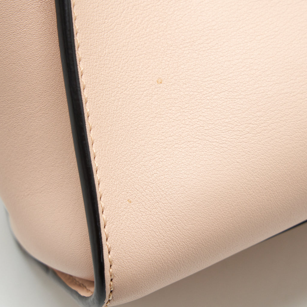 FENDI PEEKABOO BAG LIGHT PINK LIMITED EDITION GHW