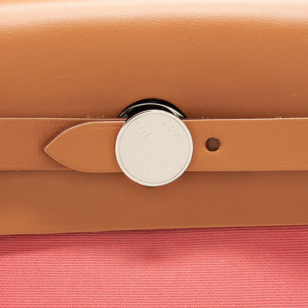 HERMES HERBAG ZIP 31 PINK SHW