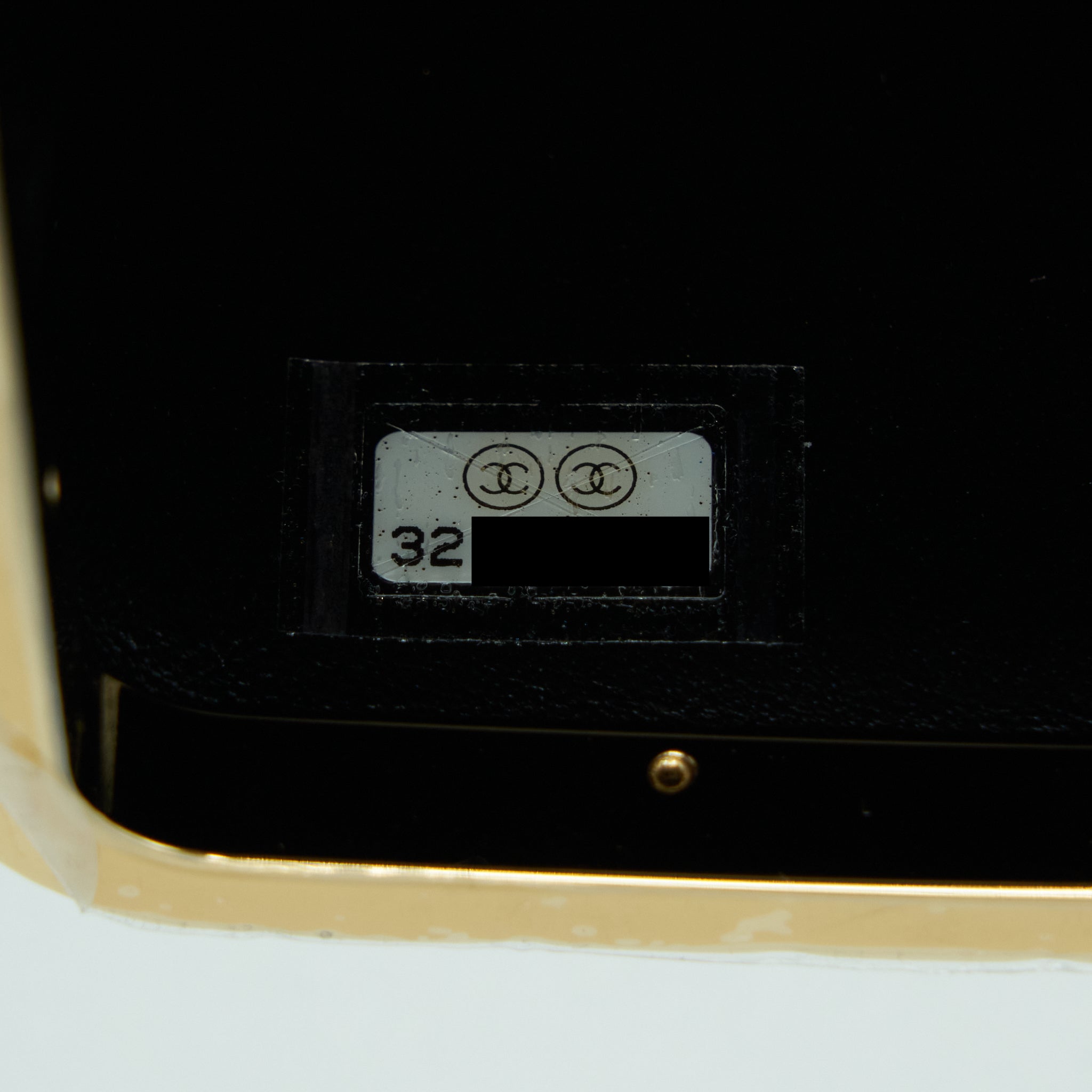 CHANEL 22S SMALL CLIC FLAP VANITY WITH CHAIN LAMBSKIN BLACK LGHW
