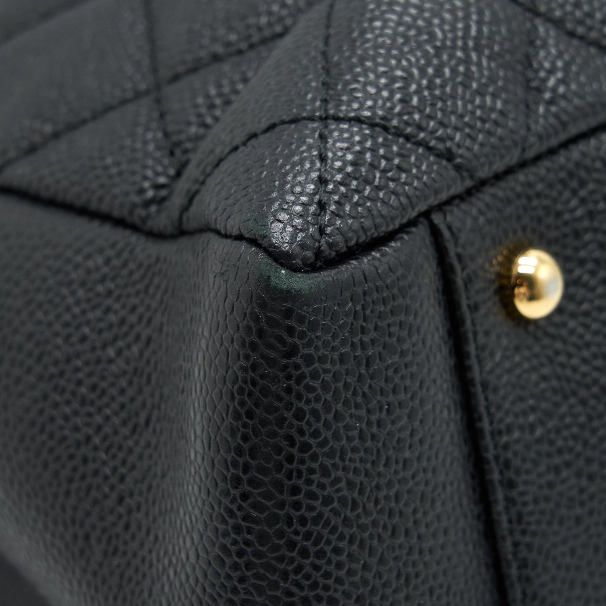 CHANEL GRAND SHOPPING TOTE CAVIAR GHW