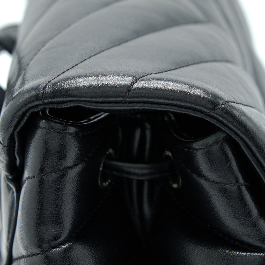 SAINT LAURENT/YSL LOU LOU BACKPACK BLACK SHW