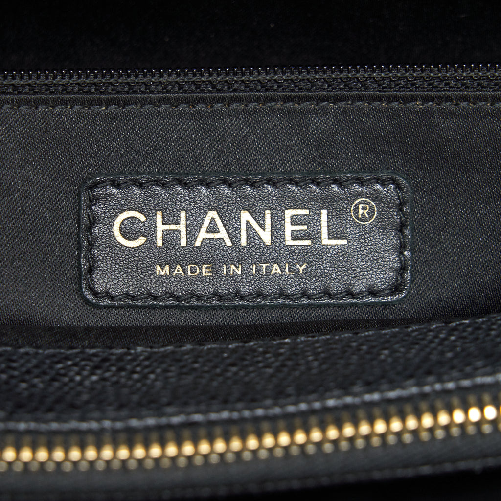 CHANEL GRAND SHOPPING TOTE CAVIAR GHW