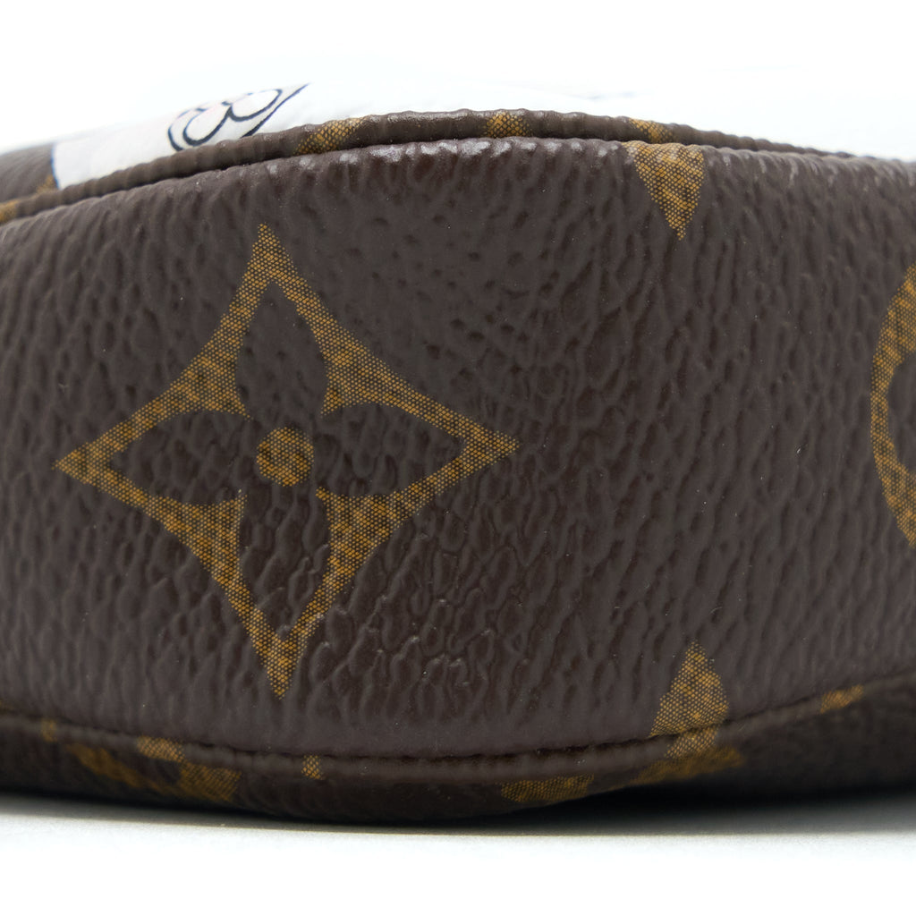 LOUIS VUITTON 2019 LIMITED MINI POCHETTE ACCESSORIES MONOGRAM CANVAS GHW
