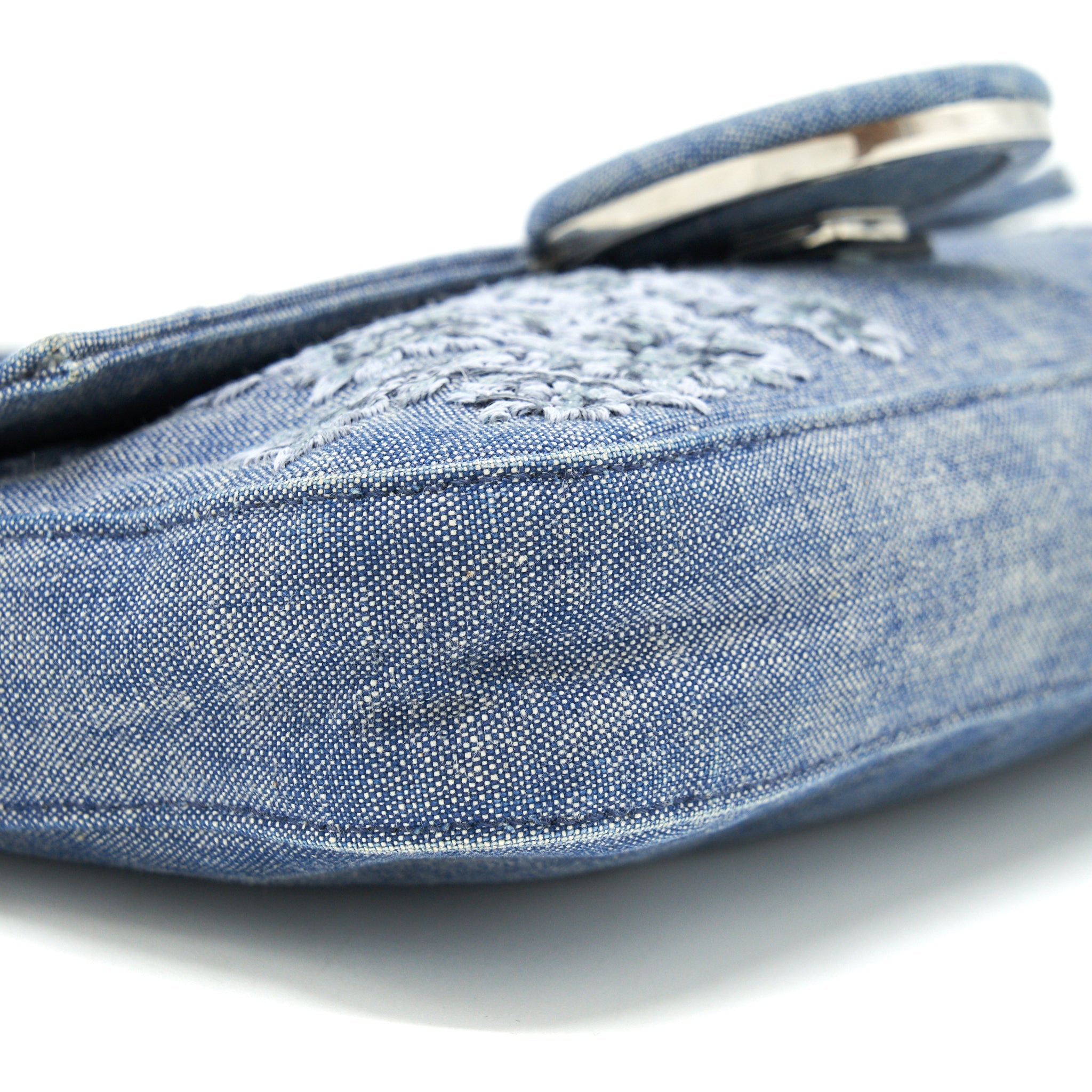 FENDI LIMITED EDITION BAGUETTE DENIM SHW